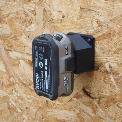 Ryobi ONE+ 18v Locking Battery Bracket